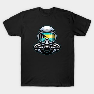 Vintage Bahamas Diver - Funny Scuba Dive T-Shirt